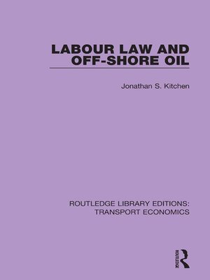 cover image of Labour Law and Off-Shore Oil